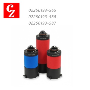 Élément filtrant coalescent haute efficacité 02250193-588, remplacement pour filtre de précision à air comprimé de compresseur à vis Sullair - Product Image 2