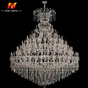 Уникальная Европейская вилла на заказ, свадебная хрустальная люстра, роскошное лобби отеля, очень большая люстра - Product Image 5