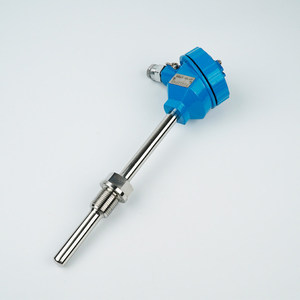 Transmitter Suhu Terintegrasi Anti Ledakan PT100 Tahan Panas Tipe K Termokopel WZP240 Sensor <span class=keywords><strong>Monitor</strong></span> 4-20mA - Product Image 2