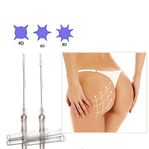 Preço de Fornecedor para Cuidados Faciais, Lifting de Sobrancelhas, Agulha Cônica L Blunt, Fio PDO 3D Cog - Product Image 4