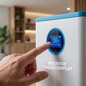 ระบบโซลาร์เซลล์ไฮบริดออลอินวัน แบตเตอรี่ 51.2V 3.6KW/5.5KW ความจุ 5KWH/10KWH สำหรับบ้านแบบออฟกริด พร้อมระบบจัดการแบตเตอรี่ (BMS) 100ah/200ah รุ่นแยกส่วน HY-037-335 Ultra - Product Image 1