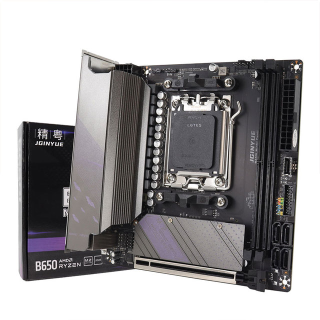 JGINYUE B650I Night Devil MINI ITX Gaming DDR5 Pc Motherboards Support AM5 Ry7000-9000 Series CPU