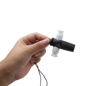 Sifflet de <span class=keywords><strong>samba</strong></span> brésilien, musique latine, avec trois tons, en plastique blanc/noir, instrument de musique, cadeau - Product Image 3