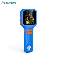 Mainan Eksplorasi Alam Inskam 392 Baru, Mikroskop Digital 500X untuk Anak-Anak, Mainan Mikroskop 600mAh untuk Siswa, Mainan STEM