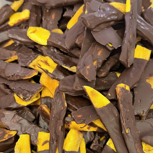 ขนมมะม่วงเคลือบช็อกโกแลตนม ผลิตจากมะม่วงอบแห้ง นำเข้าจากเวียดนาม สำหรับขายส่ง - Product Image 1