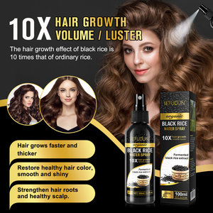 Spray de Agua Orgánico <span class=keywords><strong>para</strong></span> el Crecimiento del <span class=keywords><strong>Cabello</strong></span> Black Rise de 100 ml, el Más Vendido, Promueve el Recrecimiento del <span class=keywords><strong>Cabello</strong></span> y el Bigote - Product Image 5