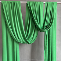 Tirai Latar Belakang Sutra Susu Mawar Elegan yang Dapat Disesuaikan - Produk Terbaru untuk Pernikahan, Pesta, Mandap & Upacara - Dekorasi Gaya Modern