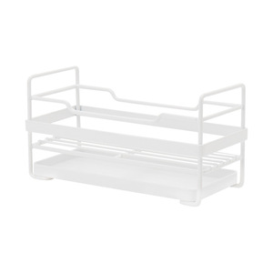 Kitchen Sponge Drainer Metal Painted Wrought Iron Square Quick Dry Multi Purpose Storage <b>Rack</b> For <b>Dish</b> Towel - Product Image 5