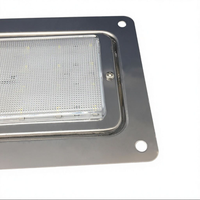 Nouvelle lampe LED rectangulaire en plastique 12V/24V pour l'intérieur des camions et remorques, lampe de chargement étanche