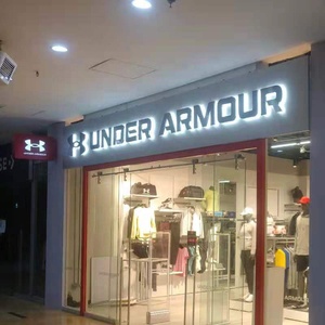 ไนท์คลับใช้ไฟส่องสว่างโลโก้ <span class=keywords><strong>Sig</strong></span> Halo โคมไฟโซ่,สัญญาณร้านค้าป้ายไฟ Led ด้านหลังพร้อมรัศมีผล Backlighting - Product Image 3