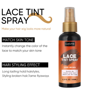 Venta al por mayor de Luxfume Hair Styling Match Skin Tone Edge Flyaway Hair Setting Lace Tint <span class=keywords><strong>Spray</strong></span> - Product Image 3