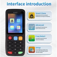 Lecteur de cartes intelligentes RFID 125KHz 13.56MHz NFC Copieur de cartes d'accès Décodeur Duplicateur ID Puce IC Tag Clone Writer Réplicateur X7