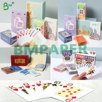 Carton opaque noir haute densité 300gsm 310gsm 330gsm pour impression numérique et jeux de table