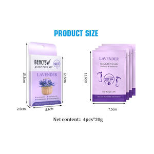 Exfoliante Orgánico 4 en 1 para <span class=keywords><strong>Pies</strong></span>, Pedicura Spa con Sal Marina, para Aliviar la Fatiga de los <span class=keywords><strong>Pies</strong></span> y Eliminar la Piel Muerta - Product Image 6