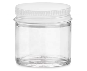 Pot en verre transparent pour concentrés, résine, sauce, cire, stockage hermétique, anti-fuite, pot de rangement - Product Image 2