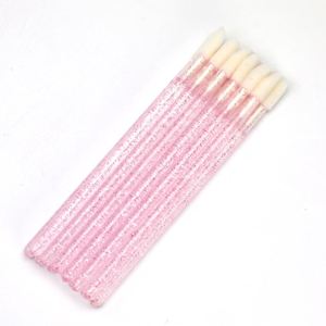 Nuevo Estilo de Brochas de Maquillaje con Brillantina, Cabezal de Nylon, 50 Piezas por Paquete, Brocha para Labios - Product Image 3