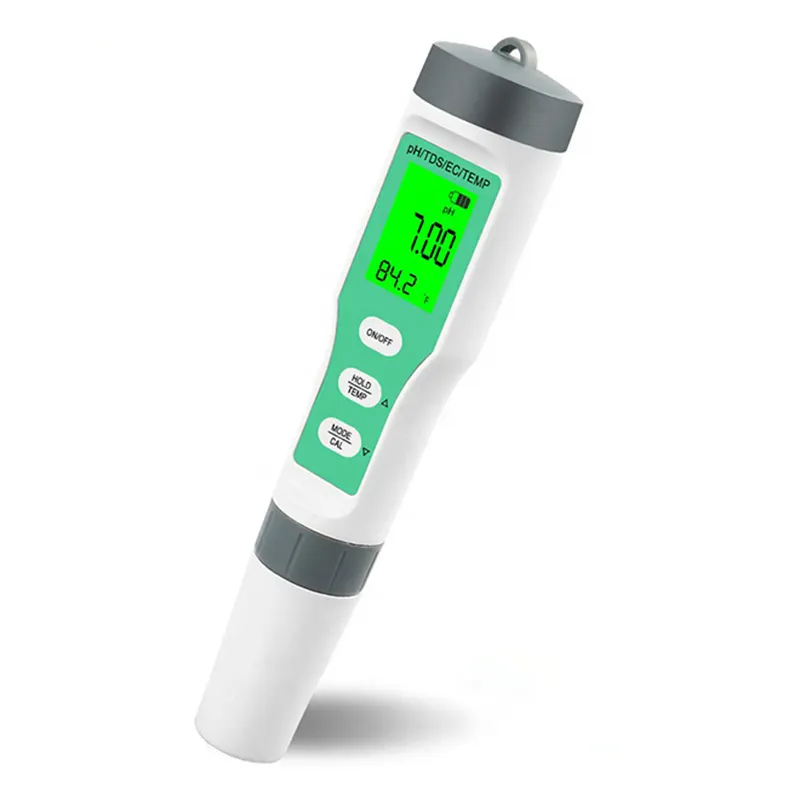 Medidor de PH tipo bolígrafo Digital portátil, medidor de temperatura electrónico TDS PH EC, probador de agua de laboratorio, medidor Digital