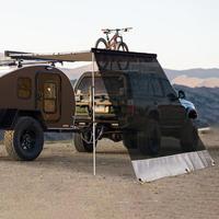 Auvent de camping rétractable tout-terrain 4x4 Wareda W5300T avec boîtier en aluminium anti-corrosion pour caravanes et camping-cars