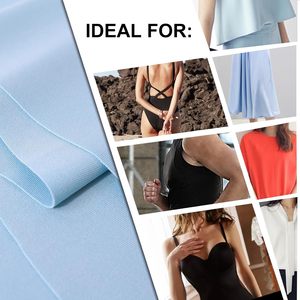 Vente en gros usine – Tissu tricoté respirant en jersey de nylon composite 66 % nylon 34 % élasthanne 160 g/m² pour vêtements de sport - Product Image 4