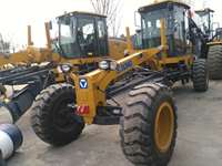 Nouvelle vente flash : Niveleuse GR100 de 7 tonnes avec lame de 3,05 m en stock pour la construction routière légère et le nivellement