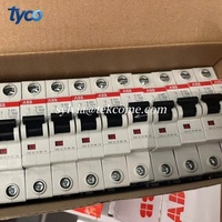 Interruptores de Circuito en Miniatura ABB S200 Genuinos de Alta Gama, Tipo B S202, 1-100A, 6kA, 2P, MCB en Stock, Interruptor de Circuito de Aire S202-B