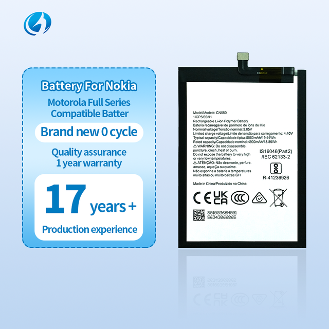 Original Mobile Phones Batteries for Nokia G22 3.1 X71 C30 C31 C20 1.4 Li-Polymer Rechargeable Phone Battery