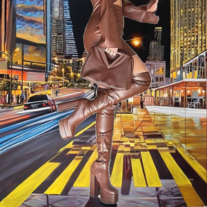 Dropshipping Logo personnalisé Bottes longues sexy pour femmes Bottes à plateforme à talons hauts respirantes confortables en caoutchouc Hiver été - Product Image 2