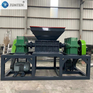 Broyeur à deux arbres pour la déchiquetage de métaux, de meubles anciens et de plastiques - Product Image 2