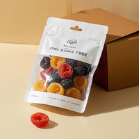 Op maat gedrukte verpakkingen voor gevriesdroogd fruit, hersluitbare staande pouches, geurdicht, vochtbestendig, mylar zakken met uw logo