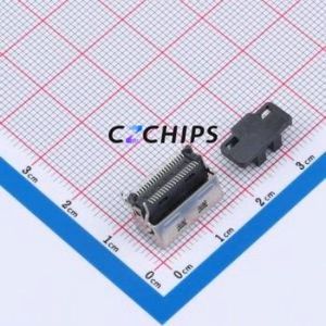 LDG2383-24N04-9H Hard Drive Connector (SAS/SATA/M.2) SMD Connector - Product Image 2