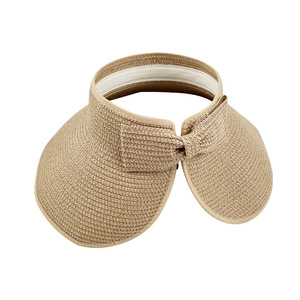 <span class=keywords><strong>2025</strong></span> Phụ Nữ Mùa Hè Mới Packable <span class=keywords><strong>Hat</strong></span> Biểu Tượng Tùy Chỉnh Rộng Vành Mũ Mặt Trời Có Thể Điều Chỉnh Topless Bãi Biển Mặt Trời Visors Có Thể Gập Lại Mũ Rơm - Product Image 3