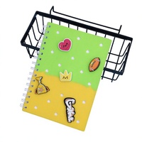 Carnet A5 à ouverture plate, papier anti-transparence de qualité supérieure, prix de gros bas, couverture personnalisée imprimée pour fournitures scolaires et de bureau