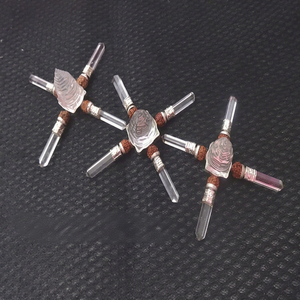 Generador de Energía de Piedras Preciosas de Cristal Natural Sri Yantra, Artesanía de Cuarzo Hecha a Mano, Piedra Semipreciosa, Sanación Reiki - Product Image 1