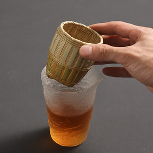Baoming Bamboo <b>Tea</b> Strainer Mini Basket Reusable <b>Tea</b> <b>Infuser</b> For <b>Tea</b> Ceremony - Product Image 1