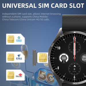 Montre connectée EDS HW CALL 5G avec caméra HD tout réseau, écran AMOLED, connexion WiFi et Bluetooth, appel vidéo, batterie 735 mAh, SOS, WhatsApp - Product Image 4