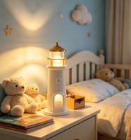 Lampe de nuit LED à projection de lune, design moderne, rechargeable par USB avec télécommande et batterie pour chambre à coucher