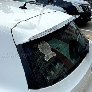 สปอยเลอร์หลังคาสำหรับรถยนต์ Volkswagen Scirocco R GTS MAX ปี 2015-2018 สีดำเงา ชุดแต่งสปอยเลอร์หลังคาท้ายรถ - Product Image 5