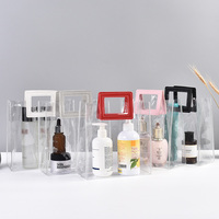 Sac cadeau transparent en PVC avec poignée, style Ins, emballage pour fêtes, mariages, bonbons, magasins de proximité, bars
