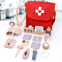 Kits de jouets d'imitation de haute qualité, ensemble de jeu de docteur, jouet de simulation amusant pour l'interaction parent-enfant, jouet de docteur pour enfants