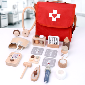 Kits de jouets d'imitation de haute qualité, ensemble de jeu de docteur, jouet de simulation amusant pour l'interaction parent-enfant, jouet de docteur pour enfants - Product Image 1