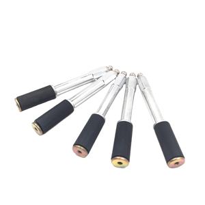 A10 Aiguille d'arrêt d'eau en caoutchouc Extrémité plate 13*100mm Emballeurs d'injection en acier doux avec vanne étanche pour le format de bulle de construction - Product Image 1