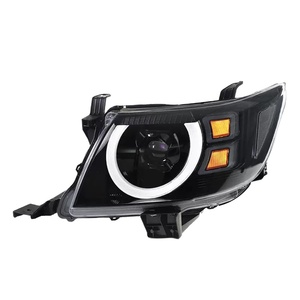 Pièces de modification automobile pour Toyota Hilux VIGO 12-14, ensemble de phares avec feux de jour à LED - Product Image 1