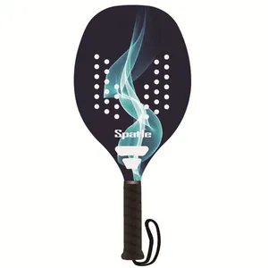 Comfortable Beach Tennis Racket With 100% Carbon Fiber