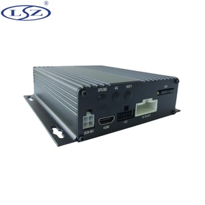 H.264 H.265 LTE 4 ช่องสัญญาณ กล้องบันทึกภาพเคลื่อนไหวแบบพกพาอัจฉริยะ 720p 1080p MDVR เครื่องบันทึกวิดีโอดิจิตอลแบบเคลื่อนที่ กล่องดำสำหรับรถยนต์ รถบรรทุก - Product Image 5