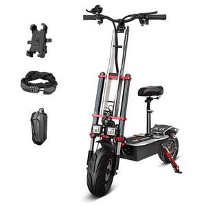 Tifgalop K8 Scooter 3000W Dual Motor 65+ Miles Range 28 Mph <b>Top</b> Speed 550 Lbs <b>Load</b> Capacity 38Ah 60V - Product Image 4