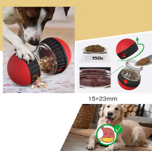Juguete de Pelota Rodante para Cachorros, Interactivo y Estimulante del Movimiento, Juguete de Entrenamiento de Inteligencia para Perros, Juguete Dispensador de Comida para Mascotas - Product Image 4