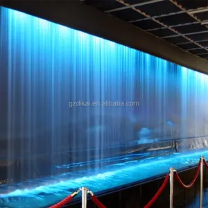 Top Quality Multimedia Controlled Musical Water Curtain Water Feature Outdoor