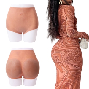Silicone High Waist Realistic Elastic Women Enhance Big Butt Panties Plump Sexy Women Shaped Hip Pants <strong>Shapewear</strong> <strong>Knickers</strong> - Product Image 1