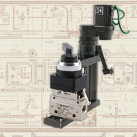 Vanne de commande manuelle mécanique STNC Own Made 3/2 voies G 1/8 port G321LB pour système pneumatique