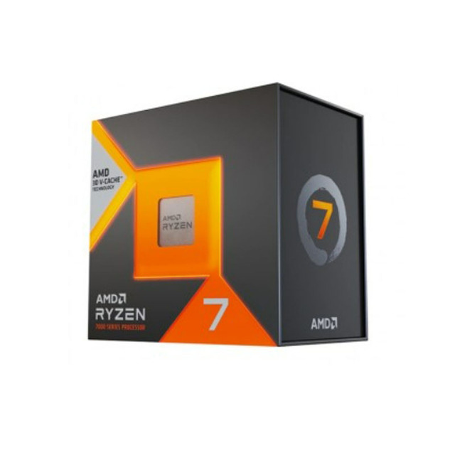 AMD CPU 7800X3D, Without Cooler 4.2GHz 8 Cores / 16 Threads Processor